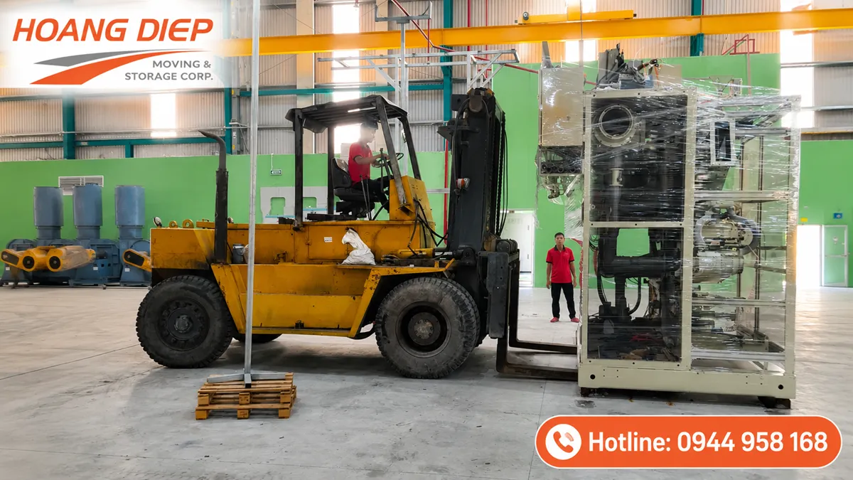 Căn chỉnh vị trí máy CNC theo layout trong nhà xưởng